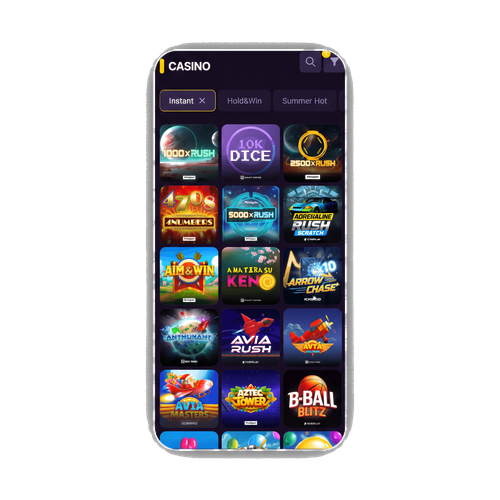 MamaBet gameslobby met nieuwe releases, top tien titels en populaire slots op mobiel